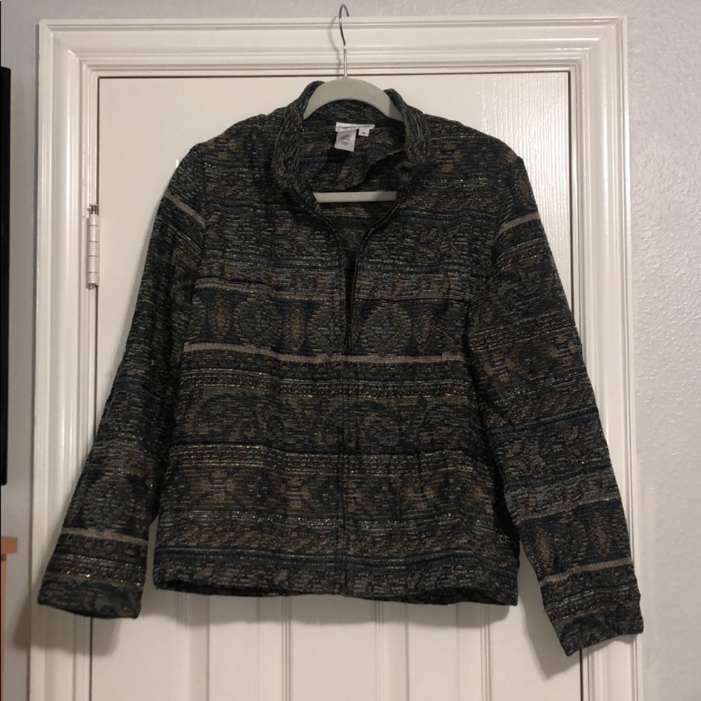 Coldwater Creek Full Zip Jacket